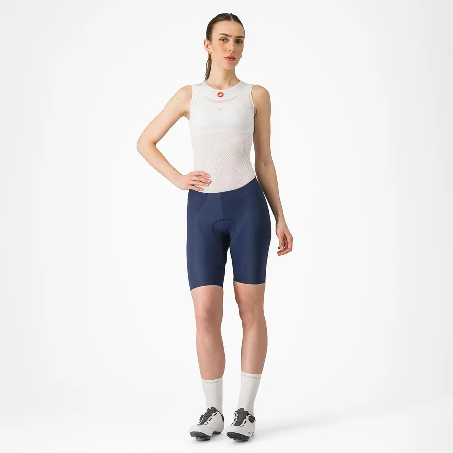 blumig 2024 Castelli FREE AERO RC W Kurze Hose Damen Blau Kurze Hose Castelli Verkauf